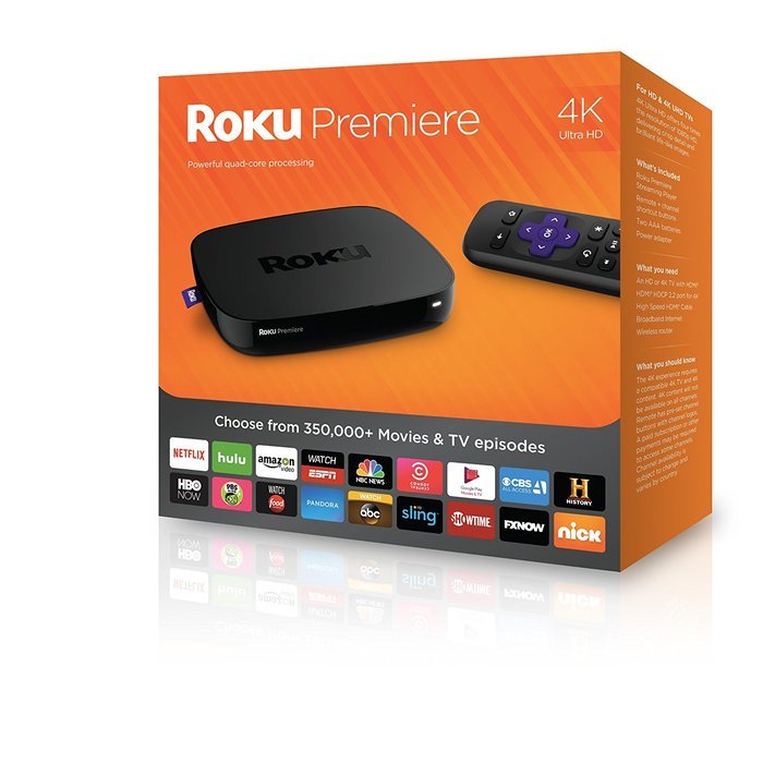 Roku Premiere Streaming Media Player N5