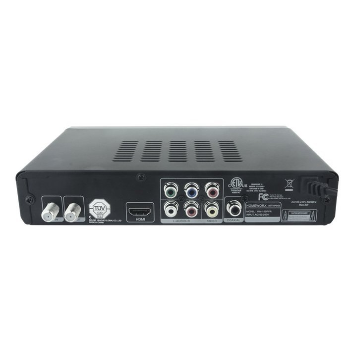 Mediasonic HW-150PVR HomeWorx ATSC Digital TV Converter Box with Media Player and Recording PVR Function/HDMI... N2