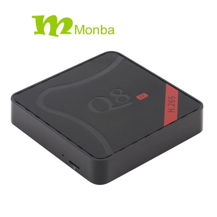 Monba M8S Plus Set Top TV Box Android with Fully Loaded Kodi 16.0 XBMC Amlogic S812 Quad Core 2GB/16GB and Dual... N10