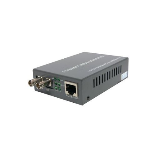 Gigabit Ethernet Fiber Media Converter - UTP to 1000Base-LX - ST ...