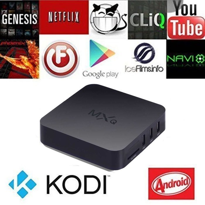 Mifanstech MXQ 4K Amlogic S805 Quad Core Smart TV Box Android 4.4 Kitkat System H.265 Wifi LAN Miracast Airplay...