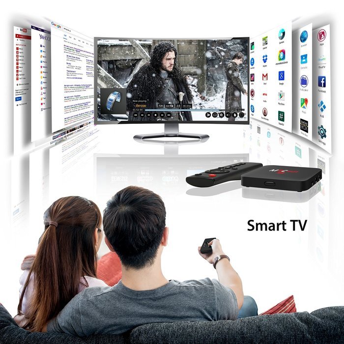 QacQoc M9C max Android 6.0 Marshmallow New Amlogic S905X Chipset [2G DDR3/16G eMMC] 4K Tv Box Kodi 16.1 Fully... N3