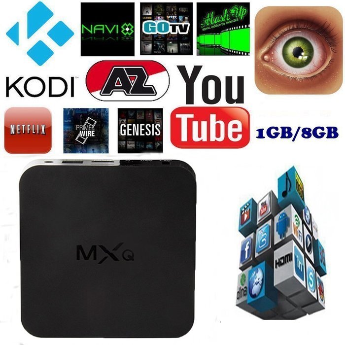 Leelbox MXQ Amlogic S805 Quad Core 4.4 Android TV Box