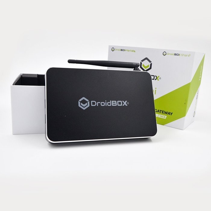 DroidBOX T8 Mini with IR DualBoot Android 5.1.1 and OpenELEC Kodi 16.2.1 TV BOX Quad Core CPU 16GB Rom 4K Ultra... N6