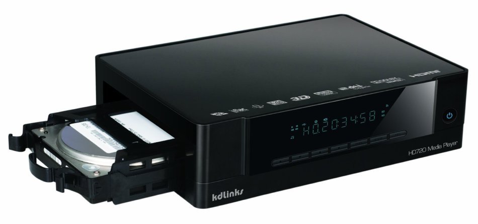 KDLINKS HD720 Extreme FULL HD 1080P 3D Media Player with Internal HDD Bay, Gigabit Network, Built-In Wifi N5