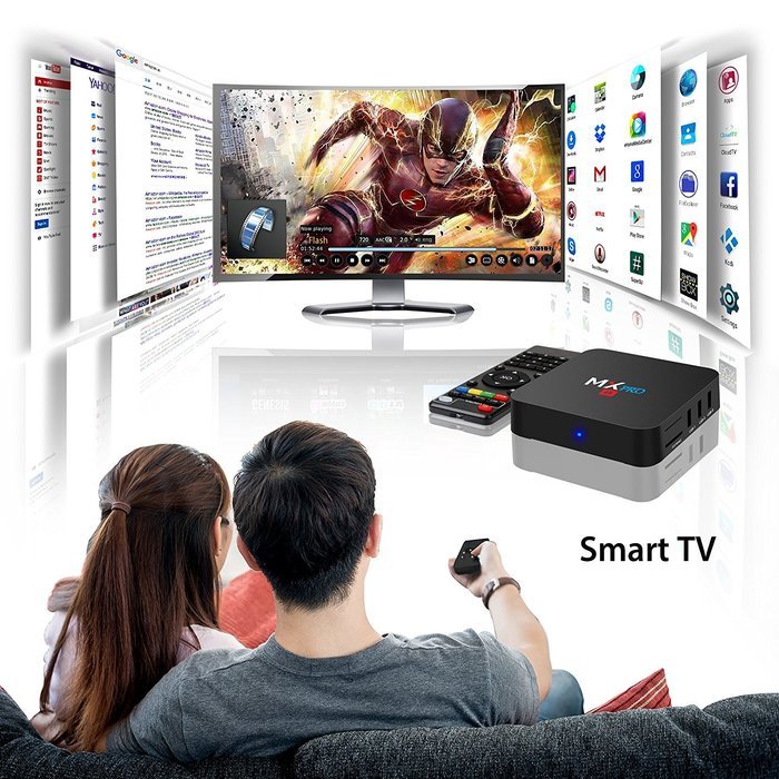 TICTID MX Pro Amlogic S905 Chipset Android 5.1 Lollipop OS Quad Core 1G/8G 4K Google Streaming Media Player TV... N5