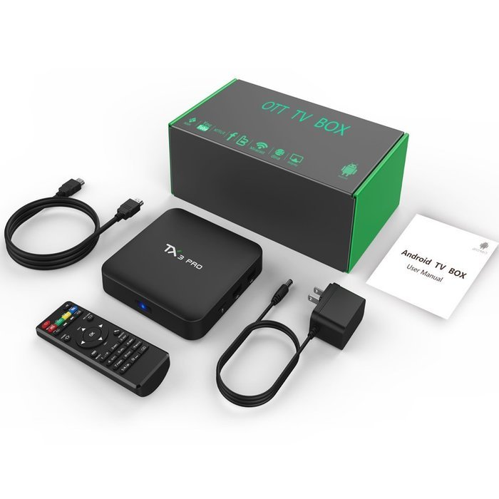 Mifanstech TX3 PRO Android 6.0 Marshmallow Amlogic S905X VP9 HDR 4K H.265 64BIT TV BOX Kodi 16.1 Pre-installed... N6