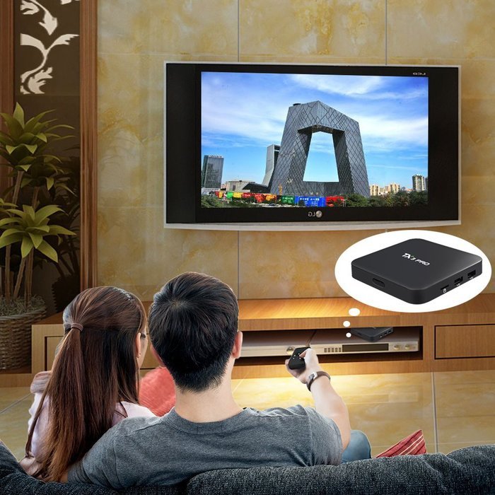 Fxexblin 4K Amlogic S905X Android 6.0 Android Marshmallow Smart TV Box Kodi 16.1 HDMI 1GB 8GB DLNA Streaming Media... N5