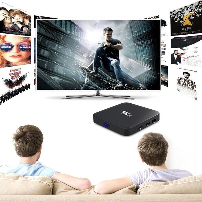 Fxexblin 4K Amlogic S905X Android 6.0 Android Marshmallow Smart TV Box Kodi 16.1 HDMI 1GB 8GB DLNA Streaming Media... N18