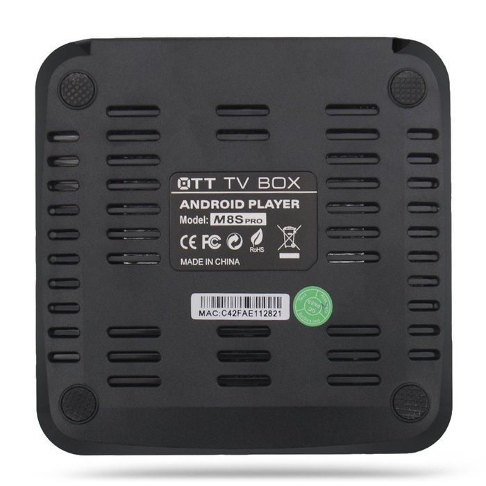 Fxexblin 4K Amlogic S905X Android 6.0 Android Marshmallow Smart TV Box Kodi 16.1 HDMI 1GB 8GB DLNA Streaming Media... N26