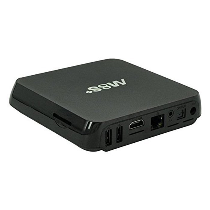 Xiao Aojiao M8S+ Android Tv Box Amlogic S805 KODI Pre-installed Streaming Media Players---Black N2
