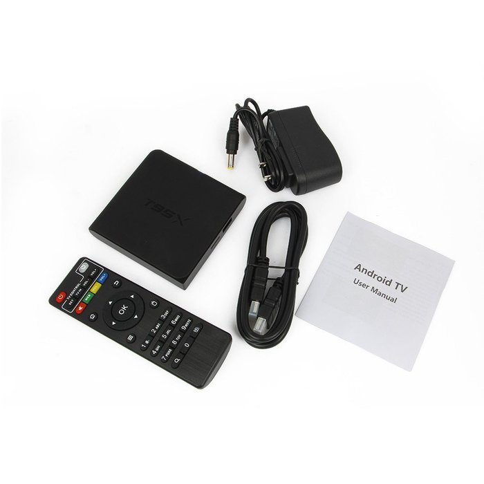Fxexblin T95X TV Box Android 6.0 Marshmallow Amlogic S905X 64bit Quad Core 1G 8G XBMC Kodi 16.1 Ultra HD 4K 60fps... N2