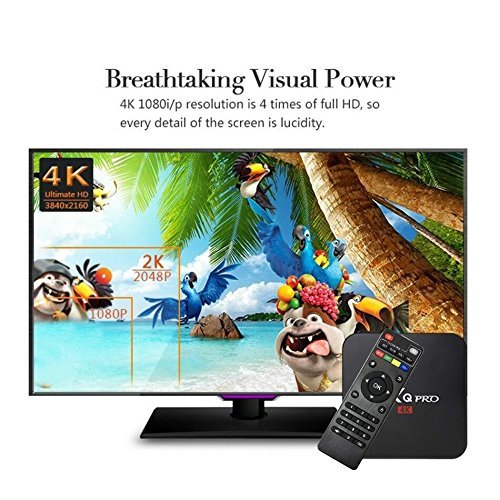 MXq pro 4K Android5.1 TV Box Amlogic S905 Quad Core DDR3 1G Nand Flash 8G HDMI 2.0 WIFI 4K 1080i/p Set Top Box 4K N8