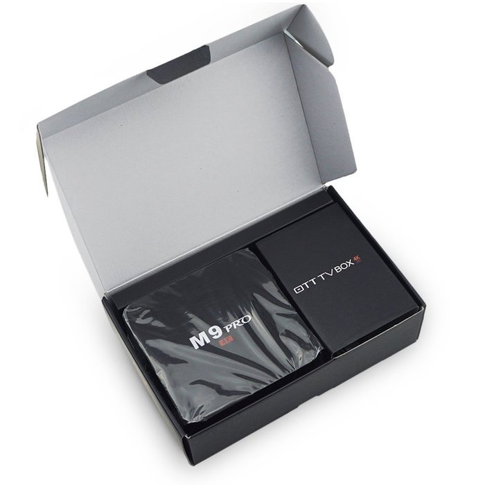 Henscoqi M9X M3 Pro Smart TV Box Amlogic S912 Octa Core ARM Cortex-A53 Android 6.0 RAM DDR3 3GB ROM Onboard eMMC... N21