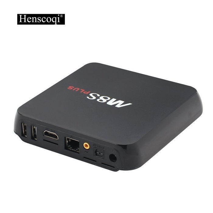 Henscoqi M8S Plus Android TV Box Amlogic S812 Quad Core 2G DDR 16G EMMC Memory Support Dual Band Wifi Bluetooth... N2