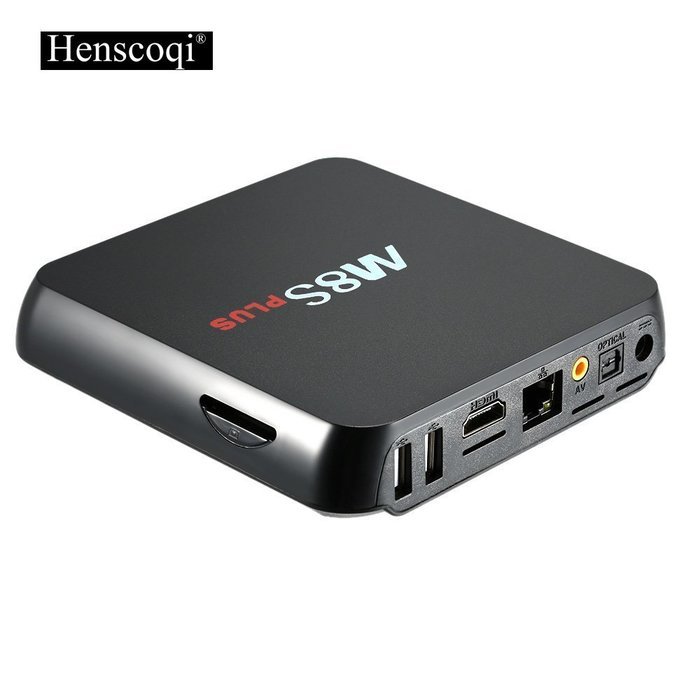 Henscoqi M8S Plus Android TV Box Amlogic S812 Quad Core 2G DDR 16G EMMC Memory Support Dual Band Wifi Bluetooth... N3