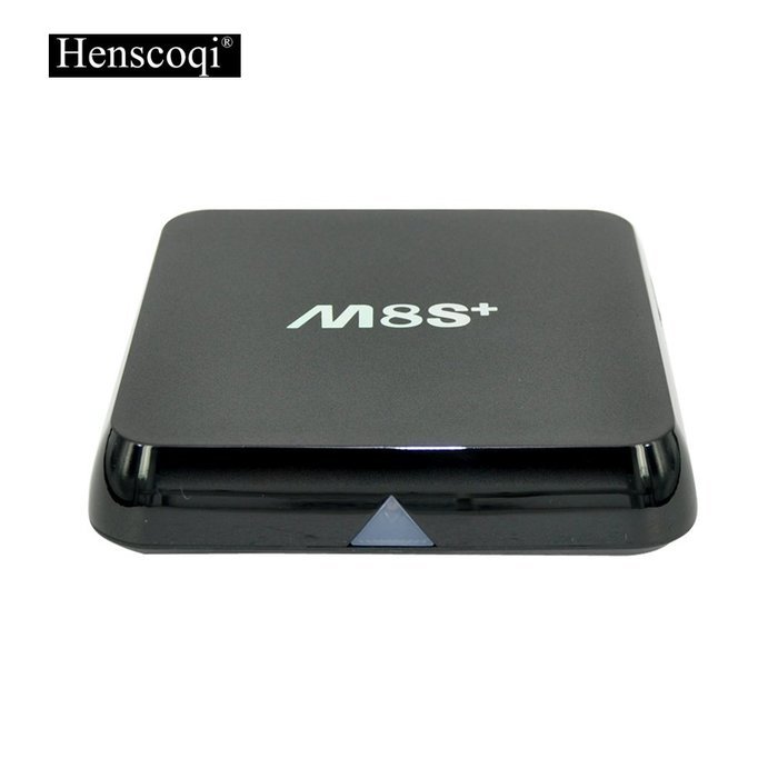 Henscoqi M8S Plus Android TV Box Amlogic S812 Quad Core 2G DDR 16G EMMC Memory Support Dual Band Wifi Bluetooth... N17