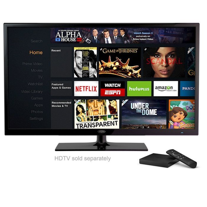Certified Refurbished Amazon Fire TV (Previous Generation - 1st) N5