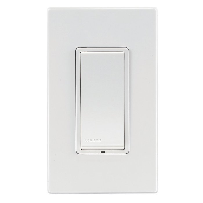 Leviton DZPA1-1BW Decora Z-Wave Controls 15-Amp Plug-In Appliance Module, White N8