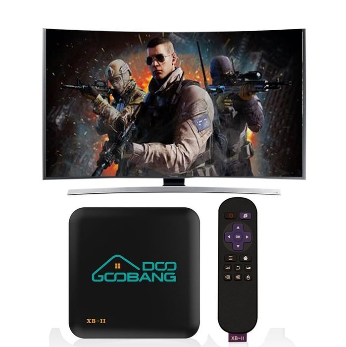 2017 Newest Model GooBang Doo XB-II Android 5.1 TV Box with 1000M Lan 16GB ROM, Unique GooBang Doo Server(OTA)... N8