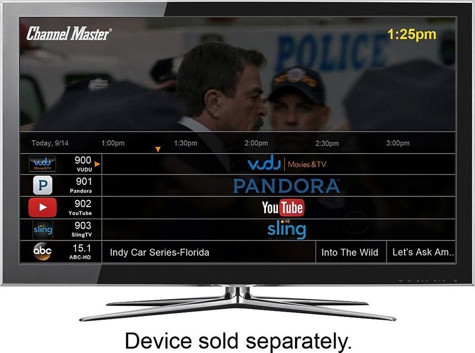 Channel Master DVR+ 1TB Digital TV Receiver/Recorder With WiFi - Black N3