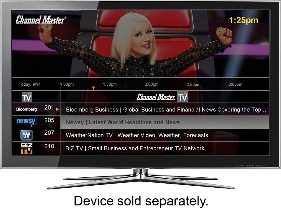 Channel Master DVR+ 1TB Digital TV Receiver/Recorder With WiFi - Black N4