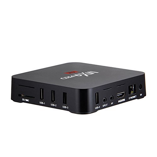 Android 5.1 TV Box PRO 4K S905 Streaming Media Player with Wireless Mini Keyboard N6
