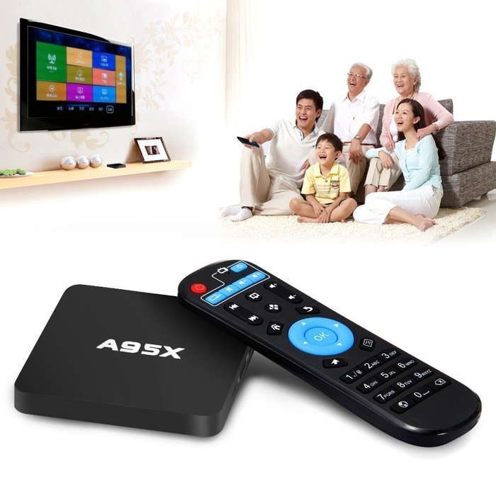A95X Mini Android TV Box 4K Ultra HD Powered by Amlogic S905 64Bit Quad Core 2.0GHz Android 5.1 Root 1G/8G Kodi... N2