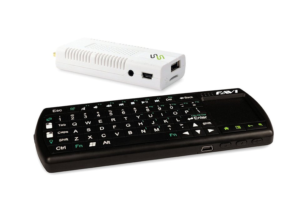 SmartStick 1 with Android and 1080p Steaming Media Player (built-in WiFi) and Mini Keyboard - 8GB N2