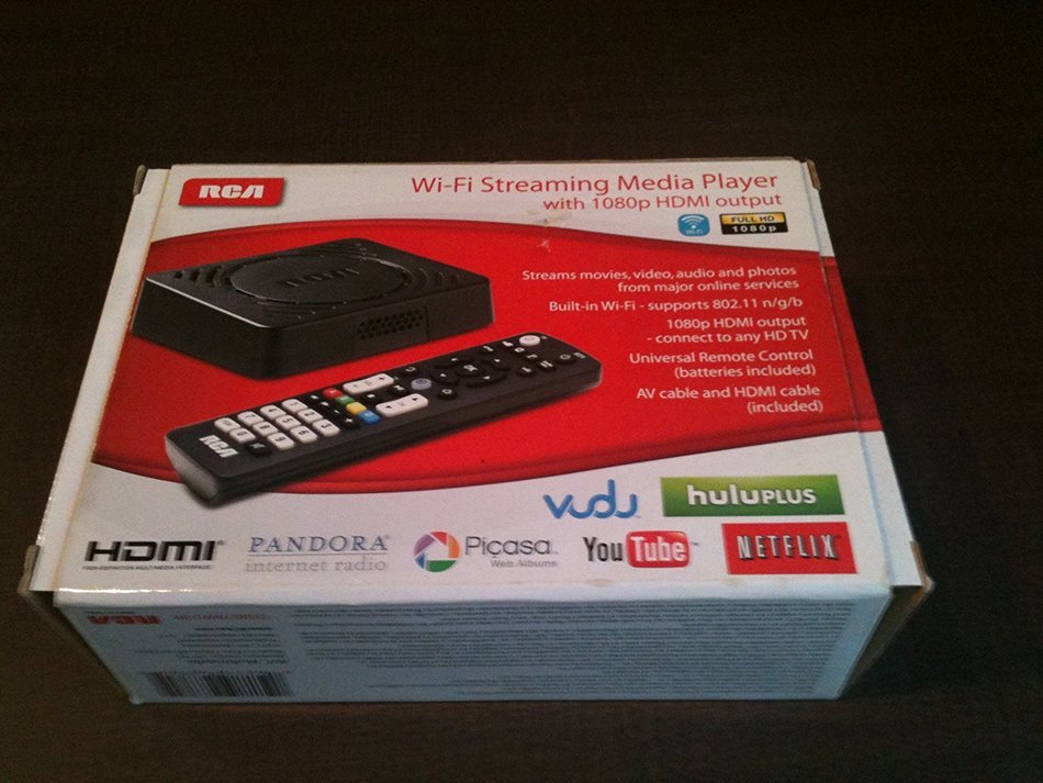 RCA Wi-Fi Streaming Media Player with 1080p HDMI Output - DSB872WR