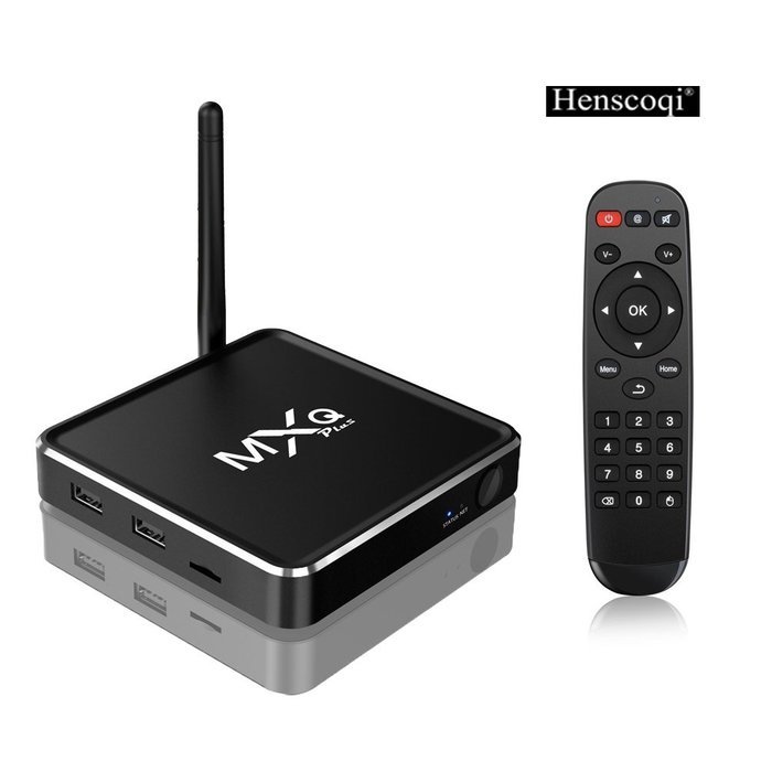 Henscoqi MXQ PLUS Android 6.0 Marshmallow TV Box Amlogic S912 Octa-Core 64-bit CPU Mali-T820 GPU 2GB 16GB Memory... N2