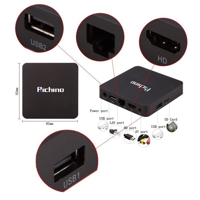 NEW&nbsp;Richino Android&nbsp;6.1&nbsp;TV&nbsp;Box I9N Built in 2.4G WIFI Amlogic&nbsp;S905X&nbsp;KODI&nbsp;16.1&nbsp;Quad Core 1GB/8GB, 3D, 4K, H.265... N3