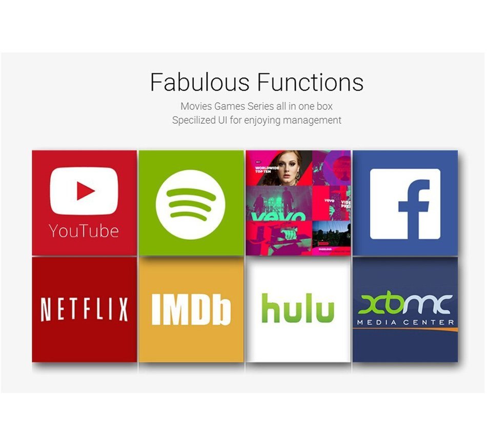 Android TV Box Zidoo&reg; X9 HDMI IN Recorder Quad Core 2G/8G Wifi Bluetooth 4K*2K H.265 UHD Picture in Picture USB... N5