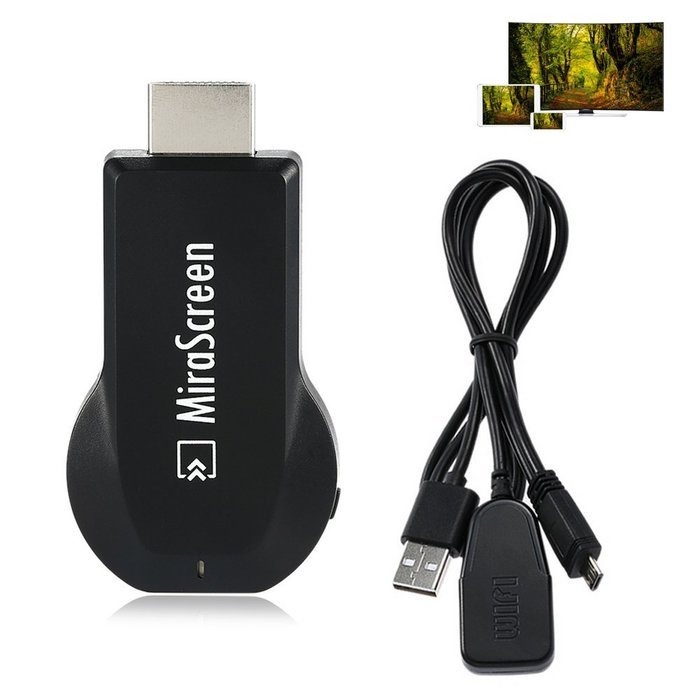 Leezo MiraScreen OTA TV Stick Dongle Wireless Streaming Media Player Wi-Fi Display Receiver DLNA Airplay Miracast...