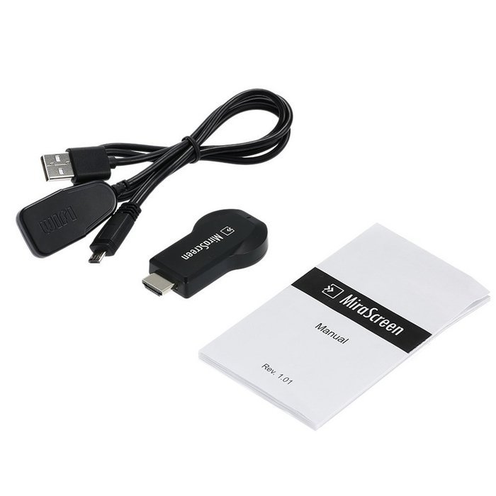 Leezo MiraScreen OTA TV Stick Dongle Wireless Streaming Media Player Wi-Fi Display Receiver DLNA Airplay Miracast... N7