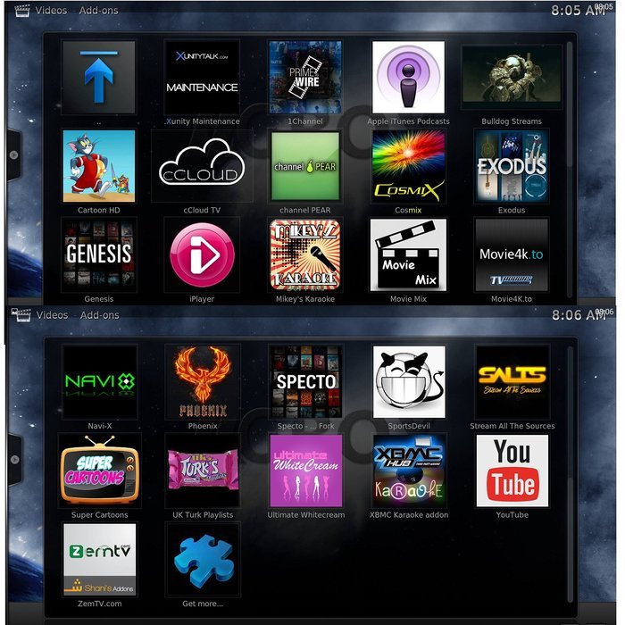 MEGACRA K8 Mini Smart TV Box with Kodi Pre-Loaded, Newest Movie/TV Show/Sports for free, Two Type of OS Support... N4