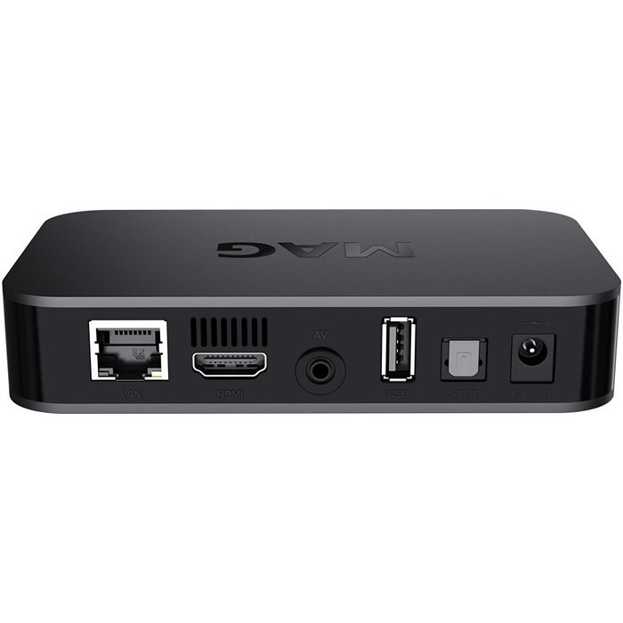 MAG 256 Original IPTV SET TOP BOX Multimedia Player Internet TV IP Receiver (HEVC H.256) faster than MAG254 N3