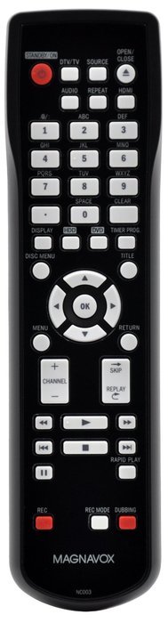 Magnavox MDR557H/F7 1Terabyte Hard Disc Drive Digital Video Disc Recorder N3