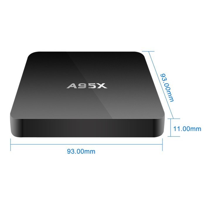 NEXBOX A95X - Android TV Box 5.1 Powered by Amlogic S905 64Bit - KODI 16.1 Fully Loaded - 4K HD 3D WiFi Support... N2