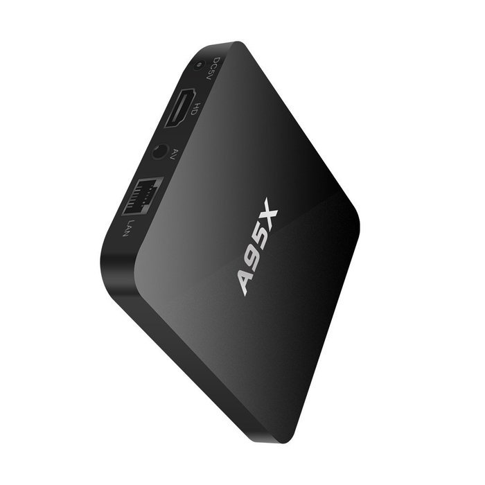 NEXBOX A95X - Android TV Box 5.1 Powered by Amlogic S905 64Bit - KODI 16.1 Fully Loaded - 4K HD 3D WiFi Support... N4