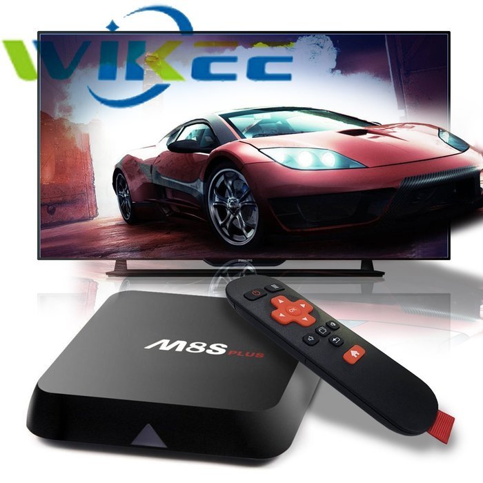 [Free wireless mini keyboard] WIIKEE M8S Plus S812 Quad Core 4K Complete Series Android Smart Tv Box Pre-installed... N3