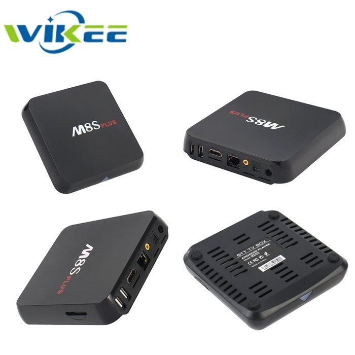 [Free wireless mini keyboard] WIIKEE M8S Plus S812 Quad Core 4K Complete Series Android Smart Tv Box Pre-installed... N4