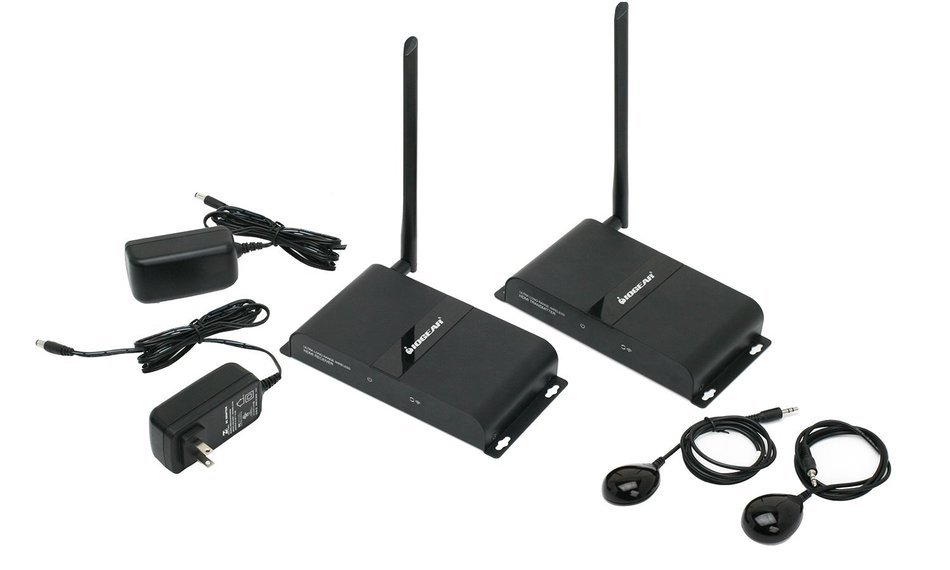 IOGEAR Ultra Long Range Wireless HDMI Transmitter and Receiver Kit ...