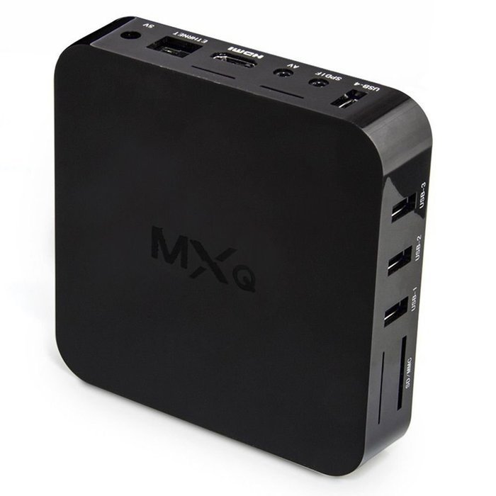 MXQ Android 4.4.2 Quad Core Smart TV Box Mini PC Streaming Media Player- Ultra HD - Internet 1080p HD WiFi Streaming... N2