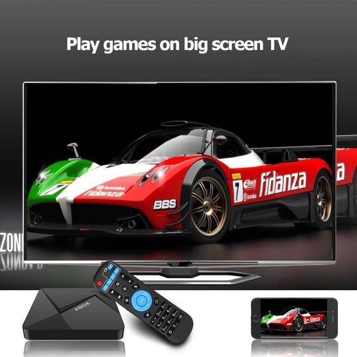 2017 Model ABOX A1 Mini Android 5.1 TV Box with Rockchip RK3229 Quad-core Cortex A7 and True 4K Playing N7