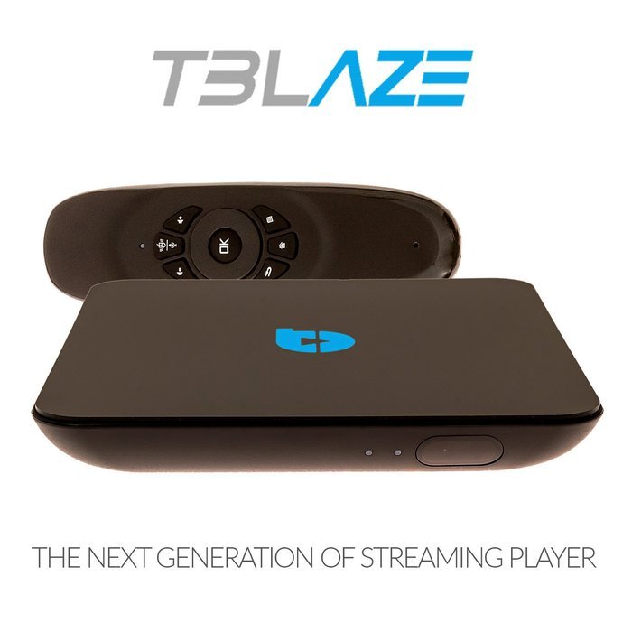 Tblaze Streaming Media Player & Android Smart TV Box With New TblazeTV app with endless media content & LIVE TV... N2