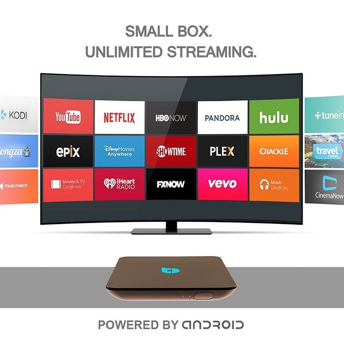 Tblaze Streaming Media Player & Android Smart TV Box With New TblazeTV app with endless media content & LIVE TV... N6