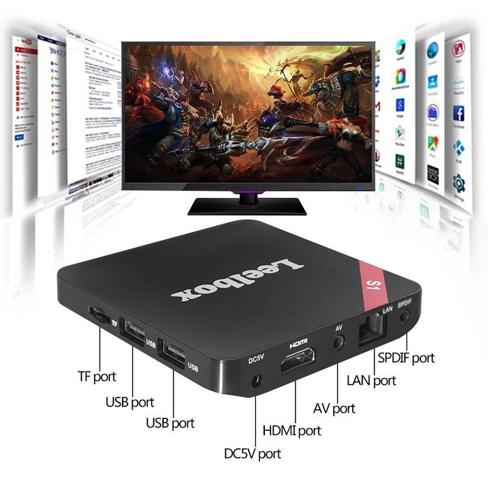 [Android 6.0] Leelbox S1 TV Box KODI 16.1 Preloaded and Unlocked with CloudTV Watch free movies Live tv S905X... N7