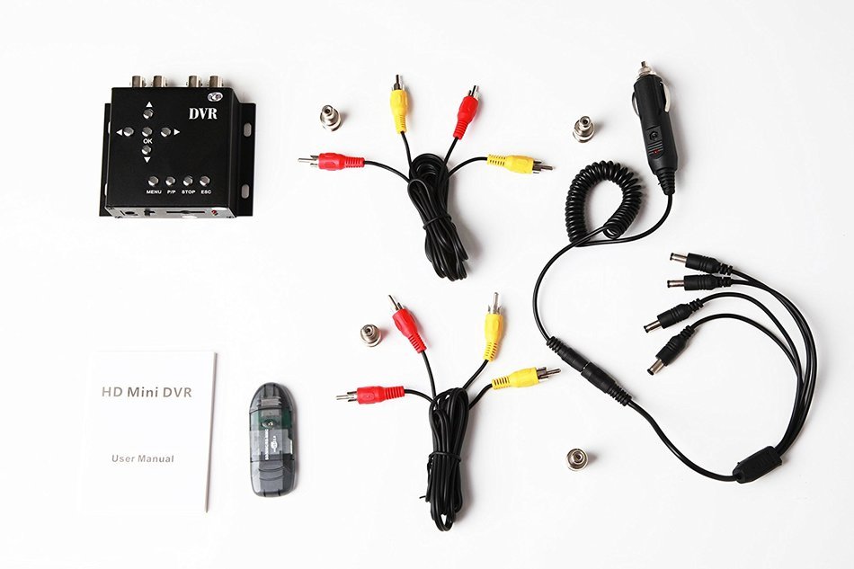 1 Channel Mini Mobile SD DVR for Car/Bus Security System / Vehicle Security Solutions with Motion Detection MDVR N5