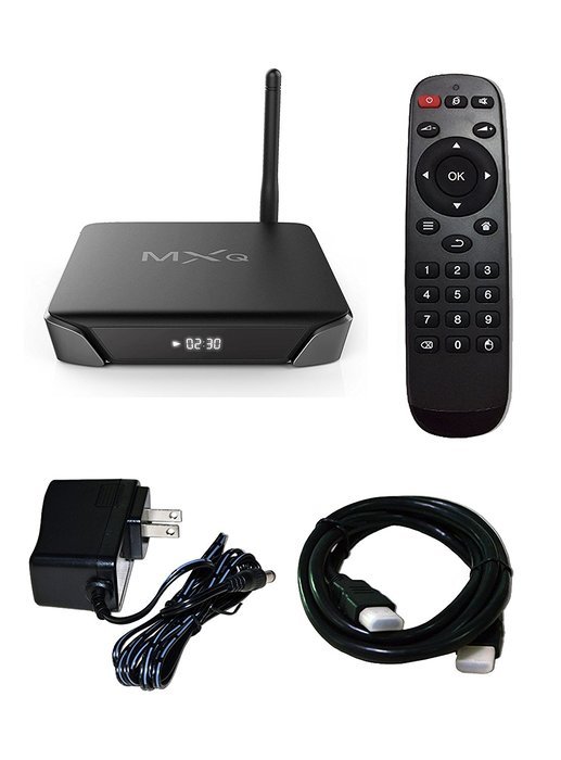 MXQ Pro Android 6.0.1 Amlogic Quad Core Kodi UHD 4K2K HDMI 1080P 2G16G Smart TV Box Streaming Media Player With...